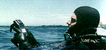 Navy Seal holding MUGR